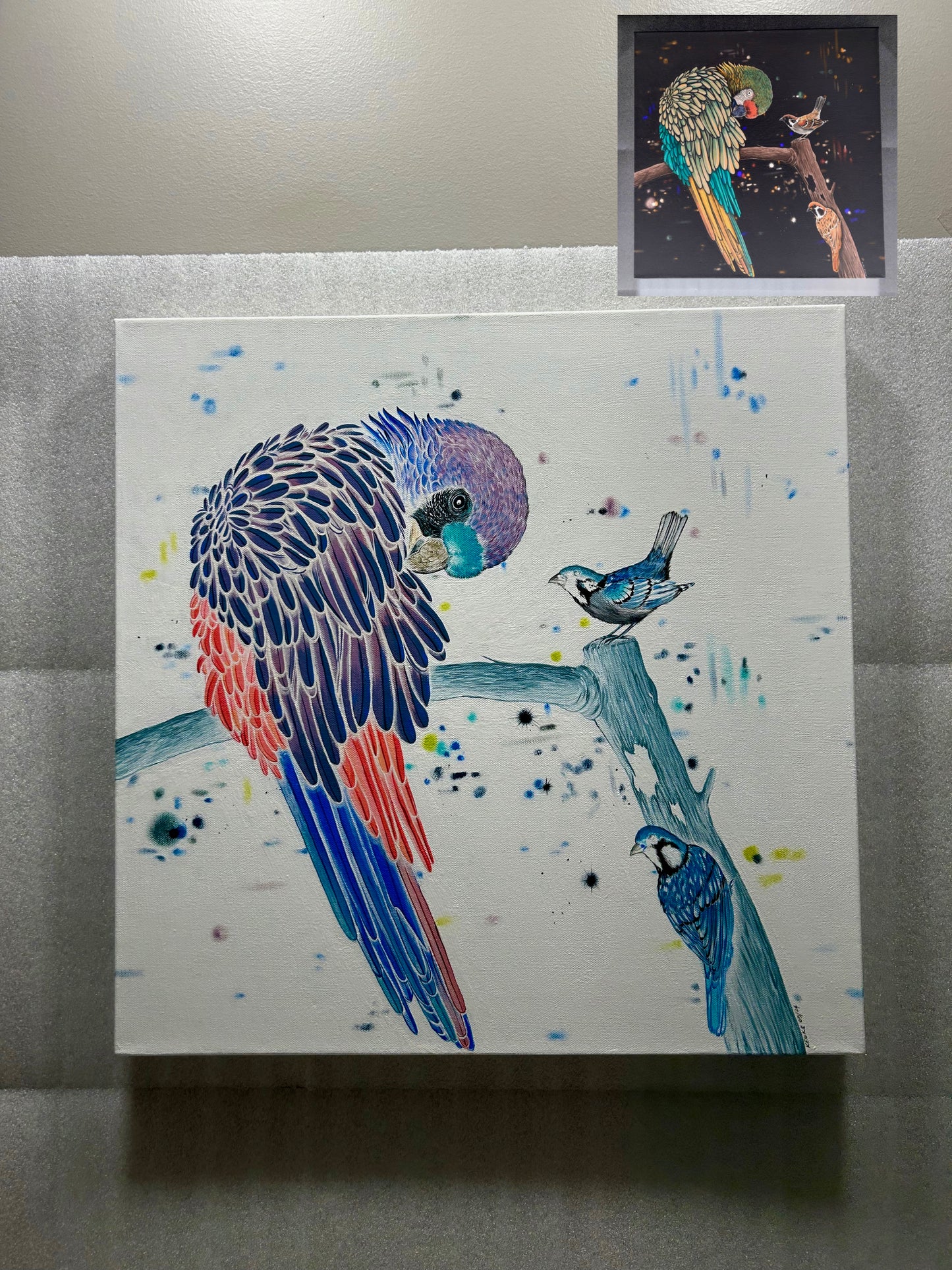 “The Parrot” original painting