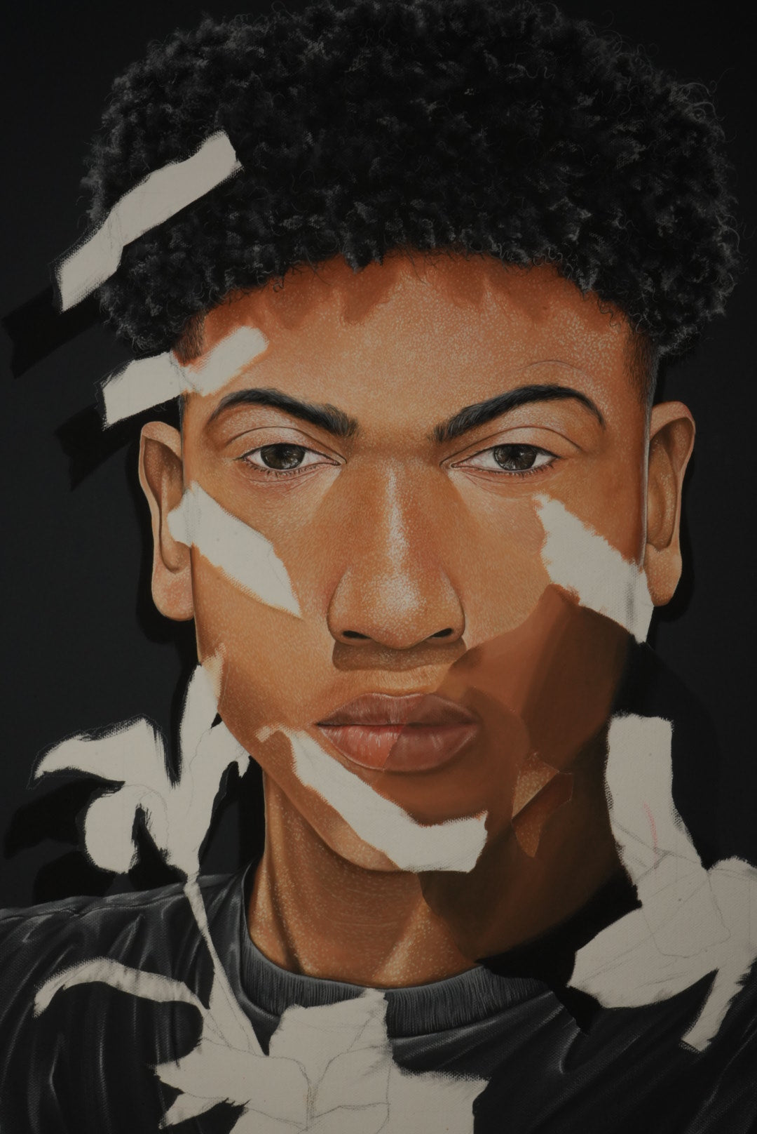 “Pain Behind the Beauty” 2025 original painting