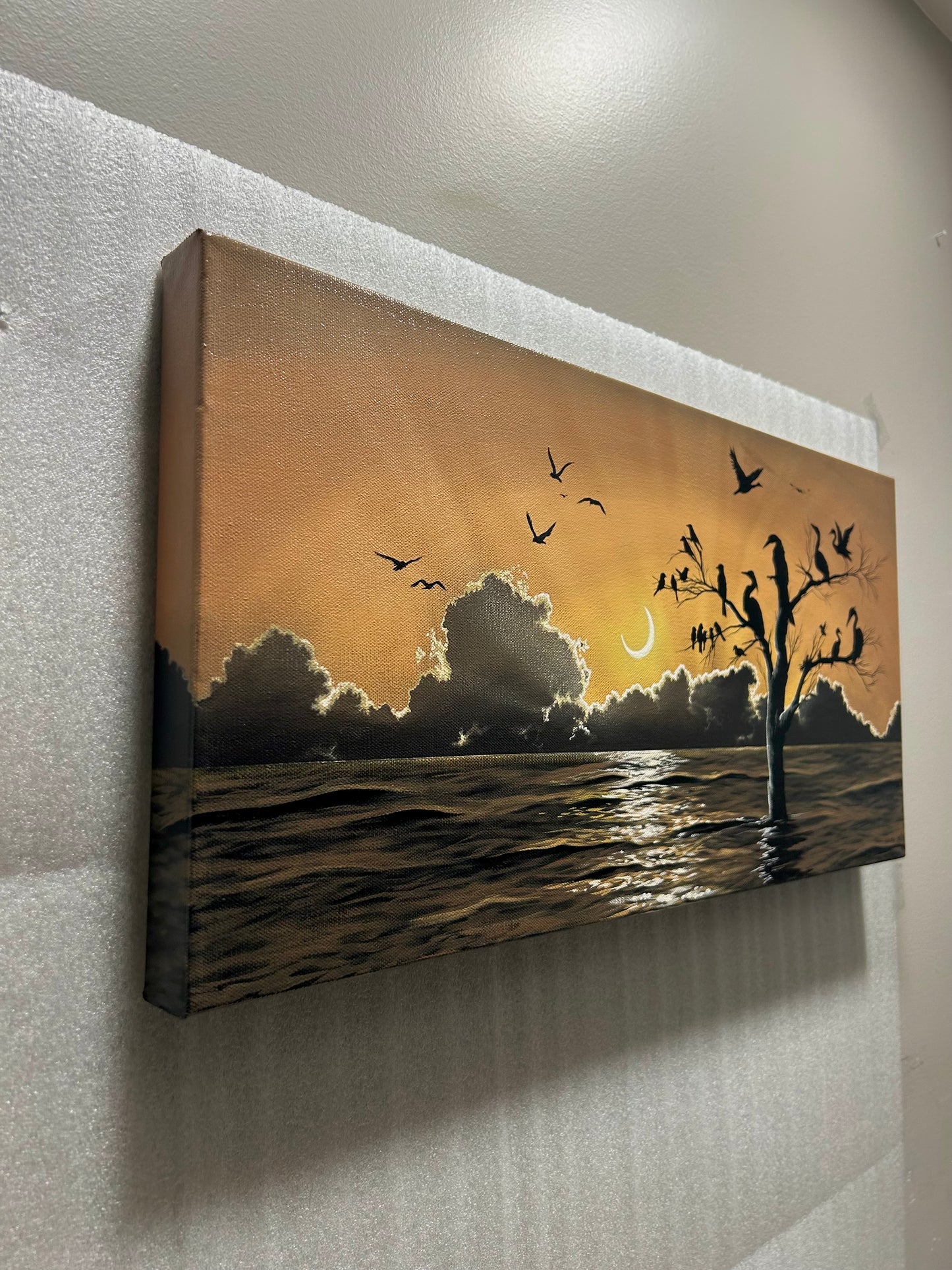 “The Moonrise on the Horizon”