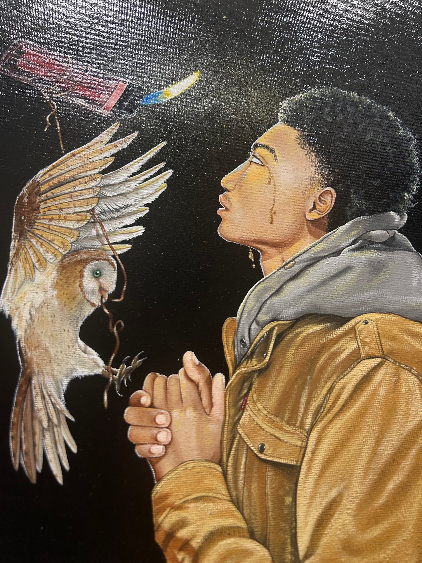 “Spirit of Dreams” original painting on canvas board