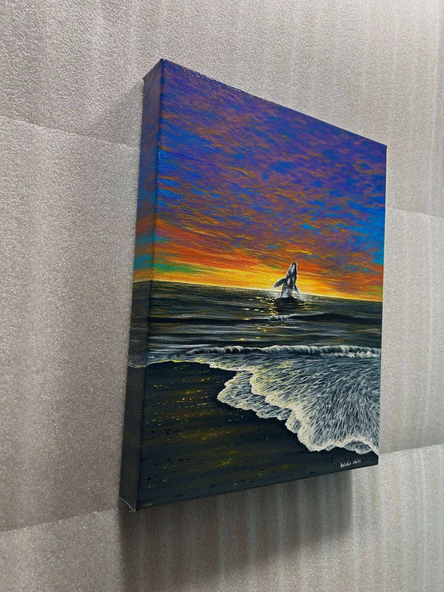 “The Whale’s Time” original painting