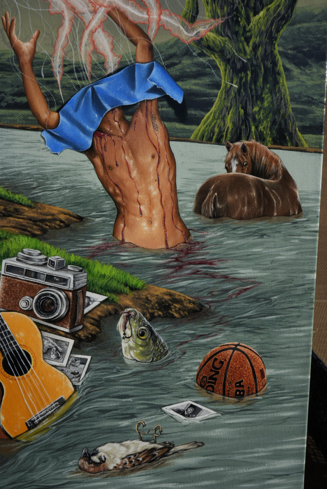 “Overflow” 2025, original painting