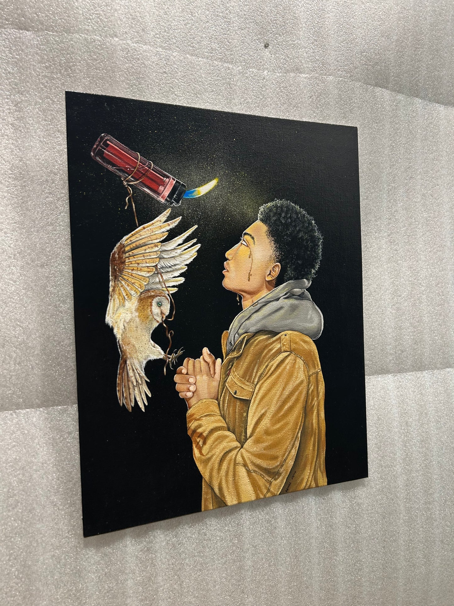 “Spirit of Dreams” original painting on canvas board