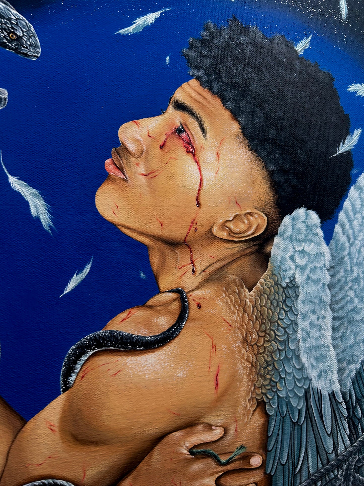 “The Weight of the Betrayal” 2025 original painting