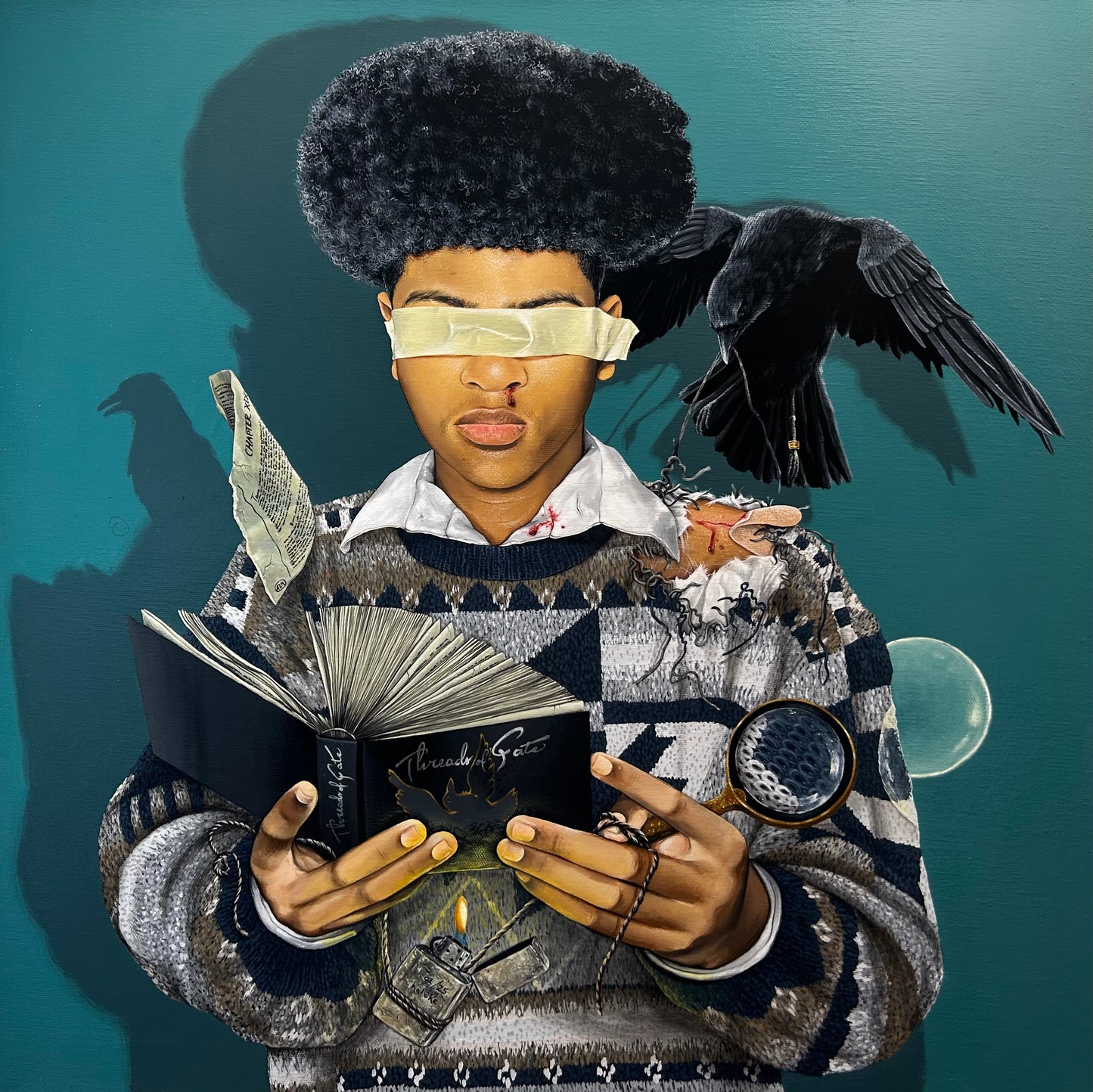 “Whisper of the Unseen” 2025 original painting