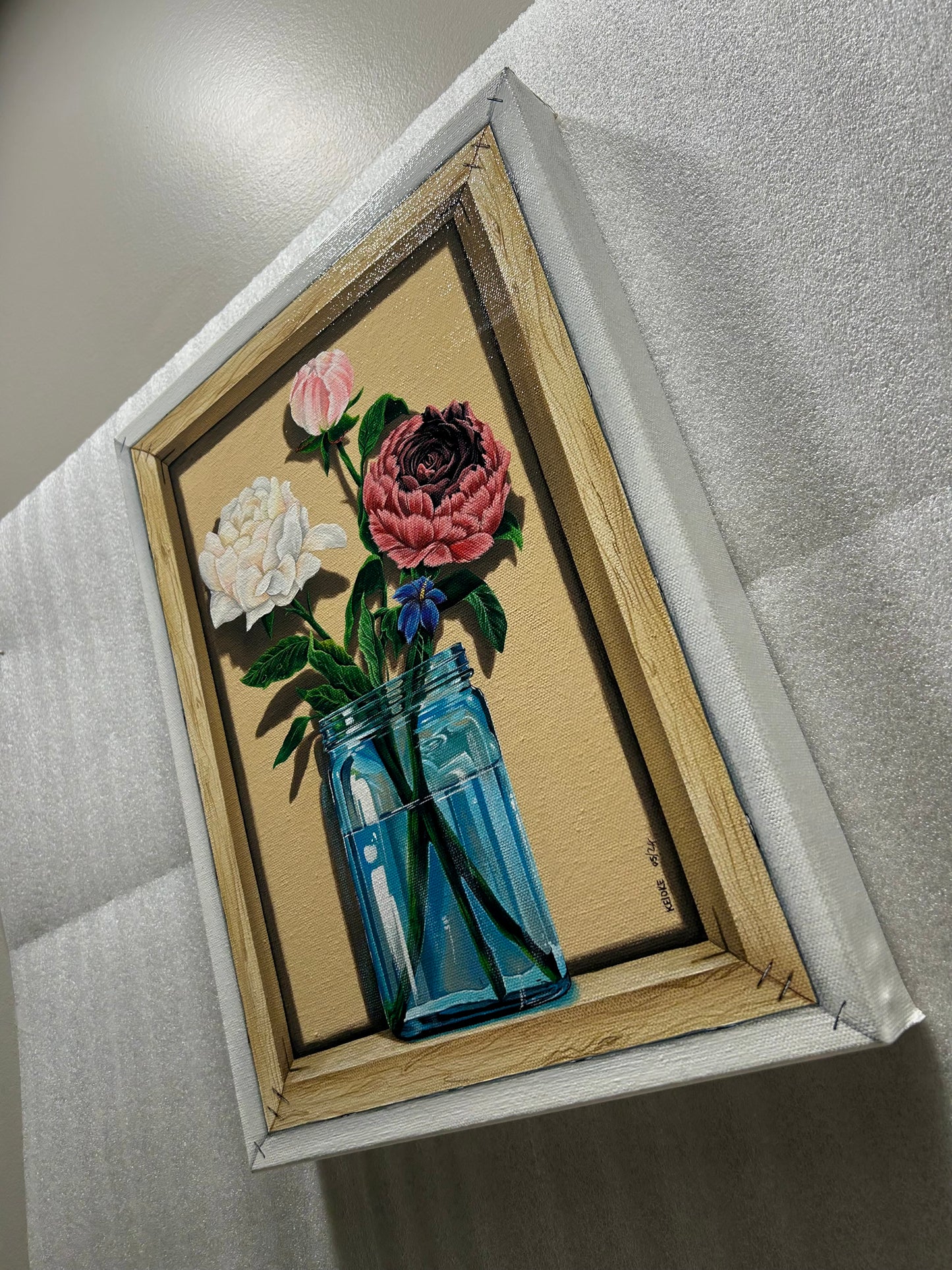 “Flowers on display”