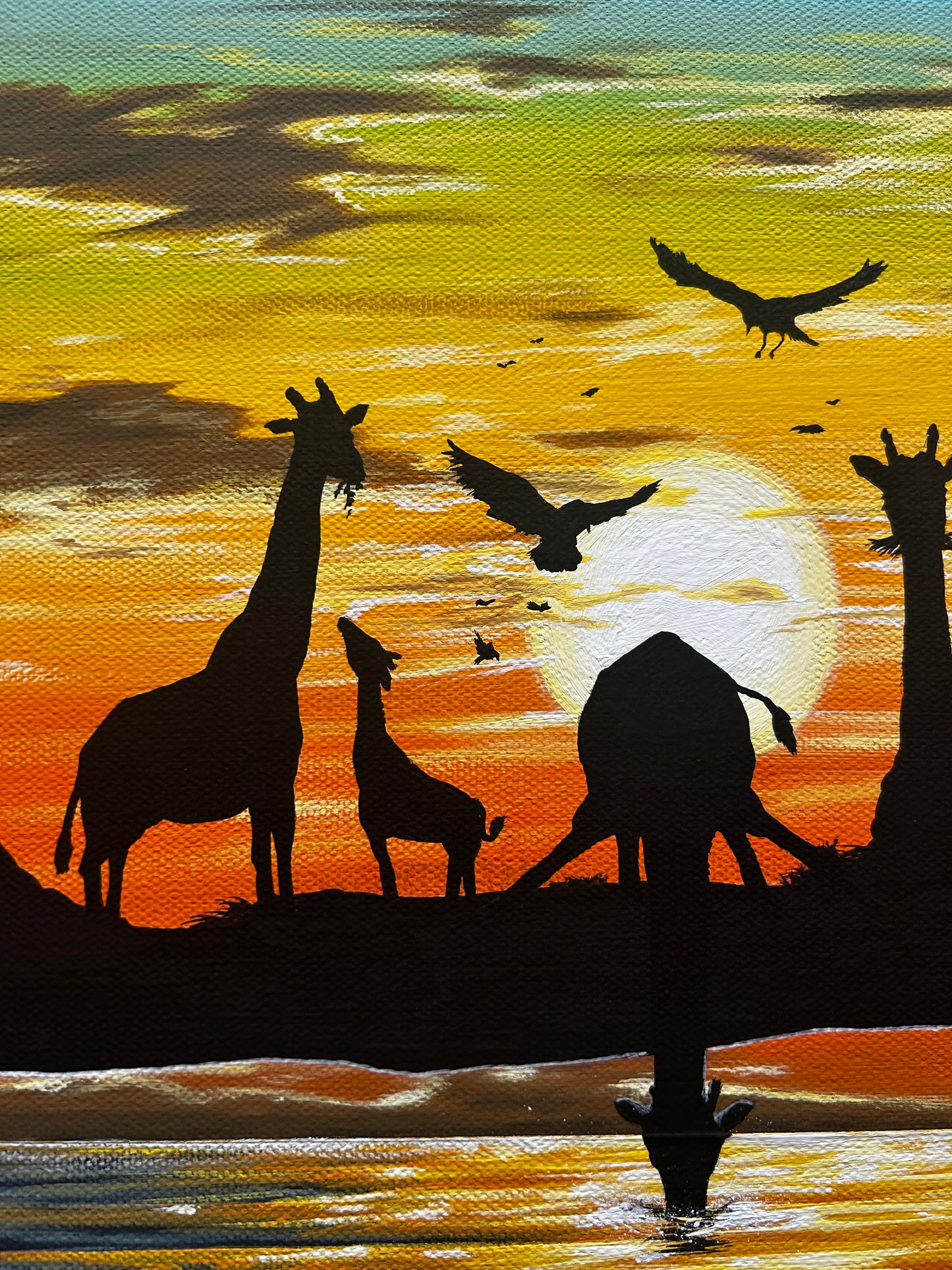“Sunset Serengeti”