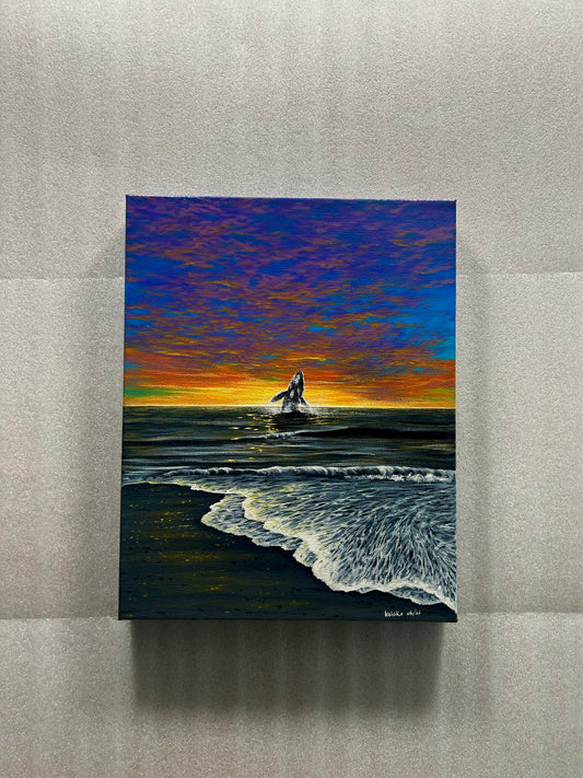 “The Whale’s Time” original painting