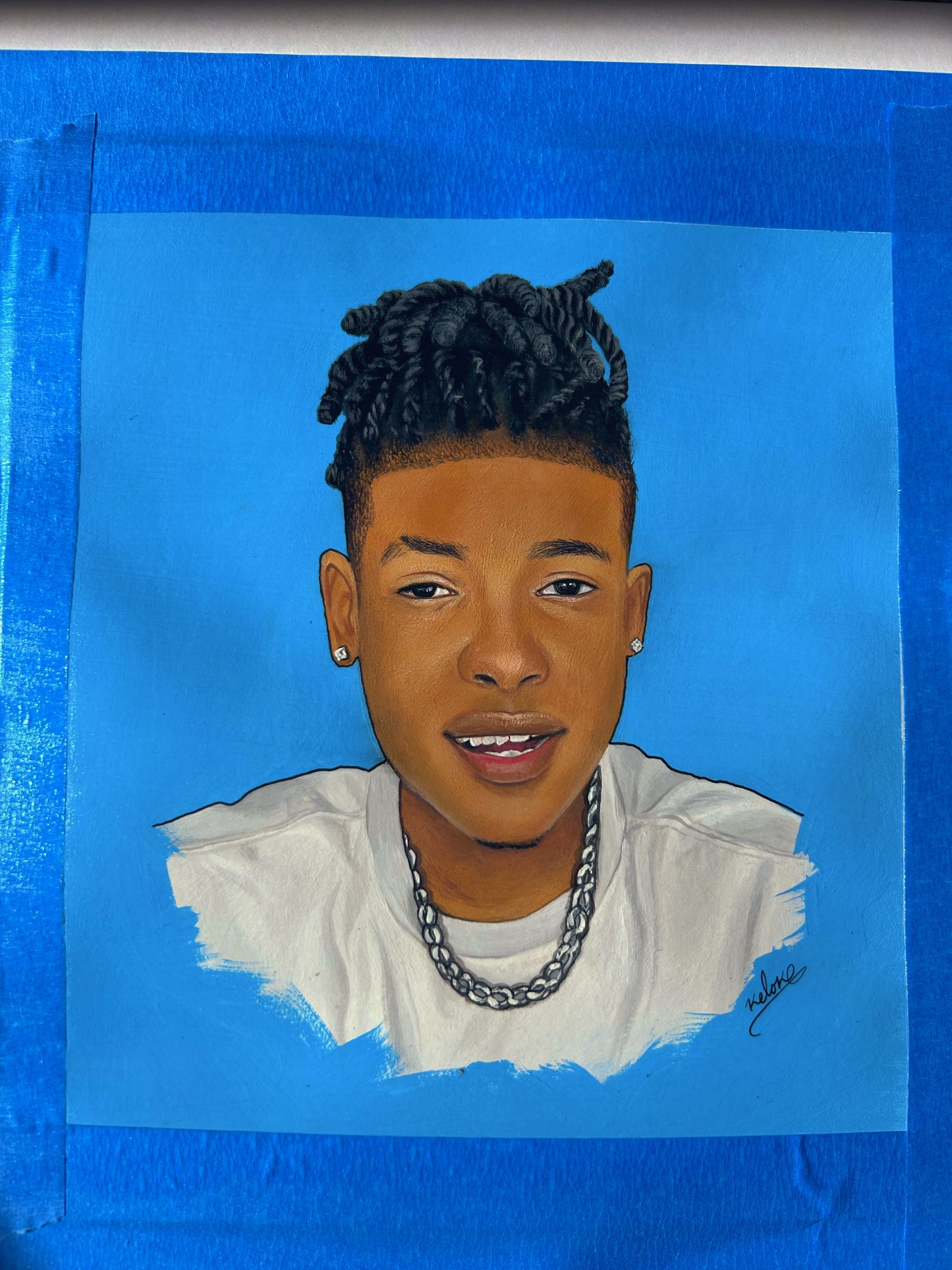“Pmc the Master” original painting on linen