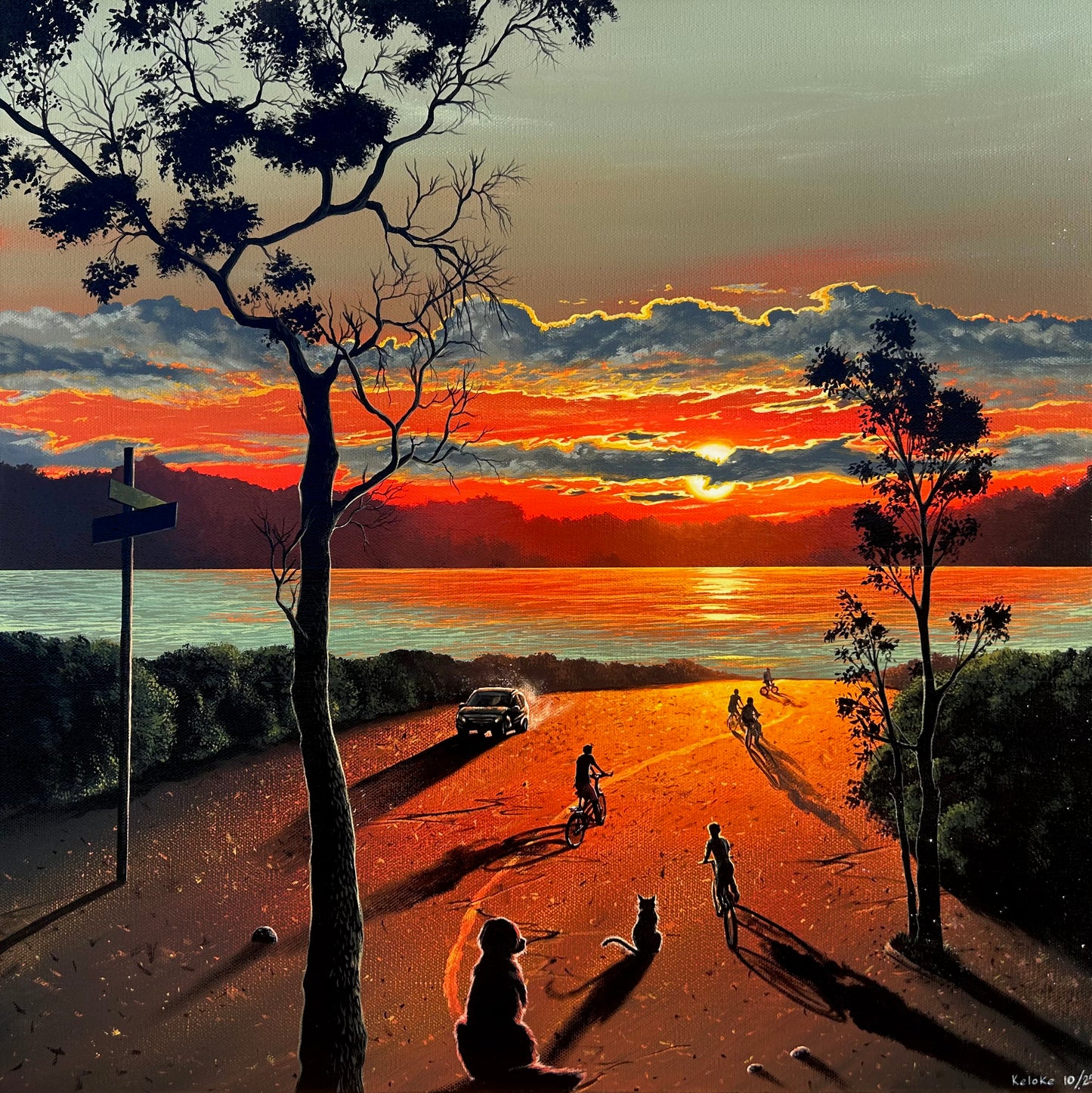 “A Moment That Stayed” 2025 Original Painting