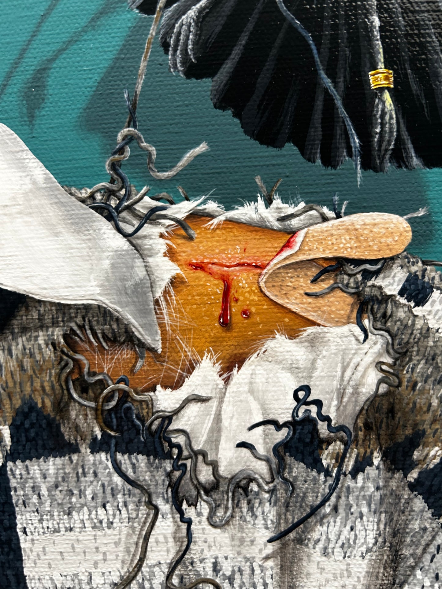 “Whisper of the Unseen” 2025 original painting