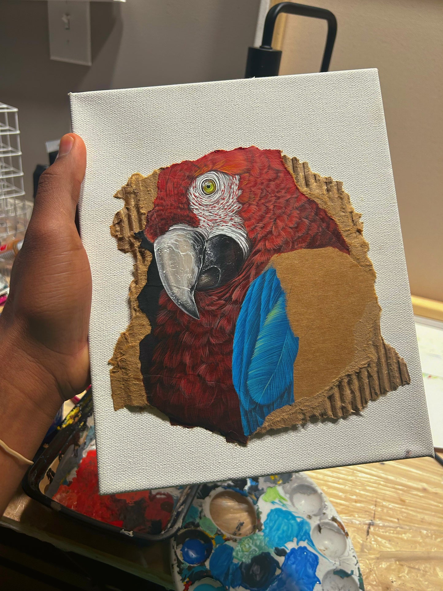 “A View of Parrot” original painting