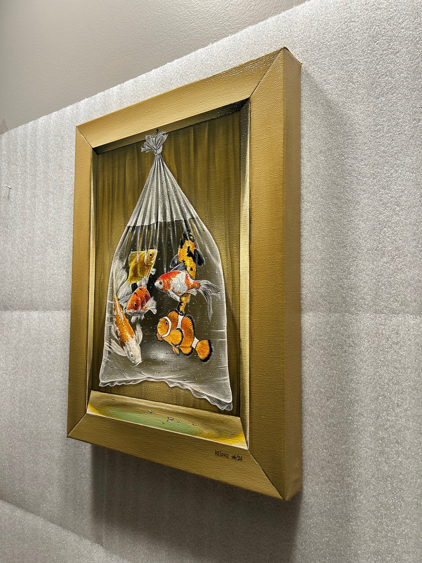 “The Breeding in the Box” Original painting