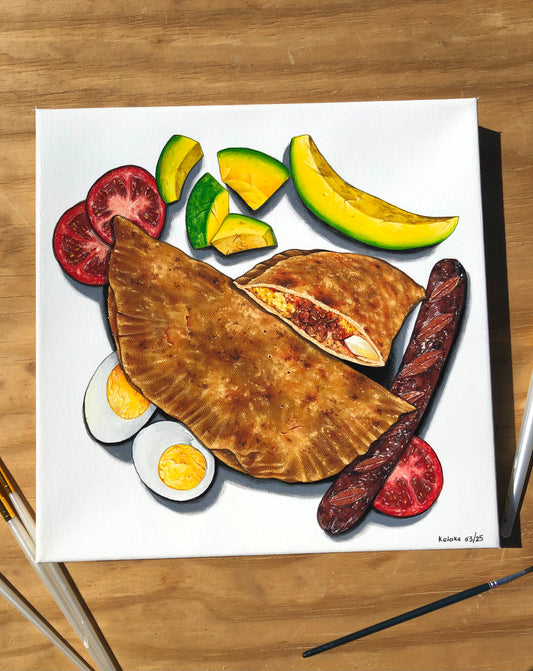“Haitian Pâté” 2025 original painting
