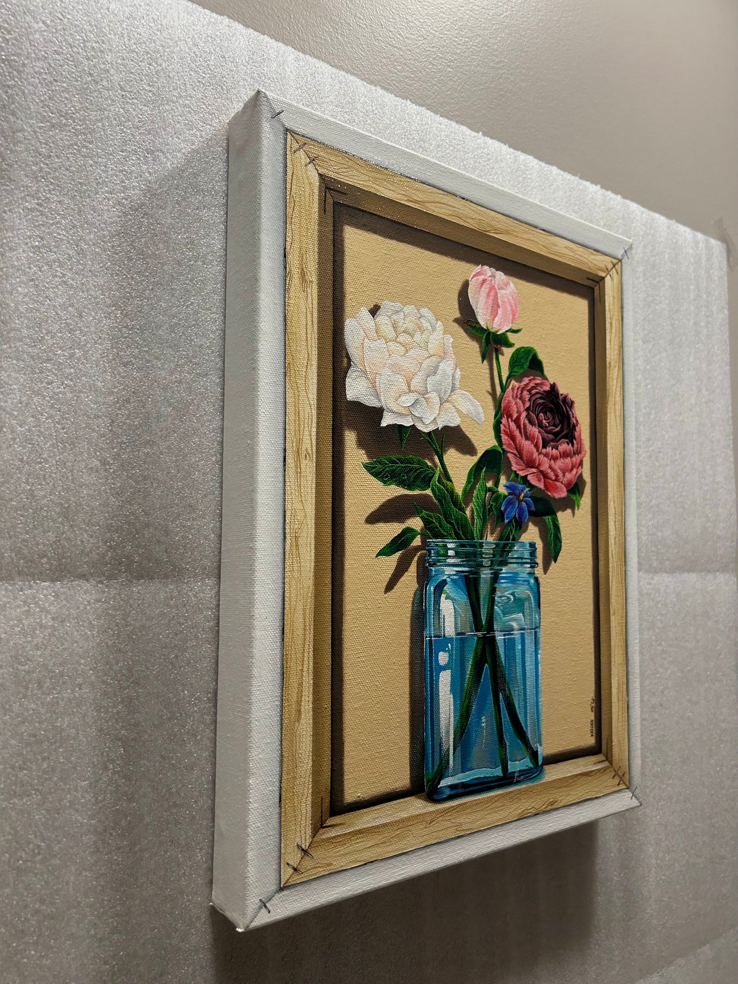 “Flowers on display”