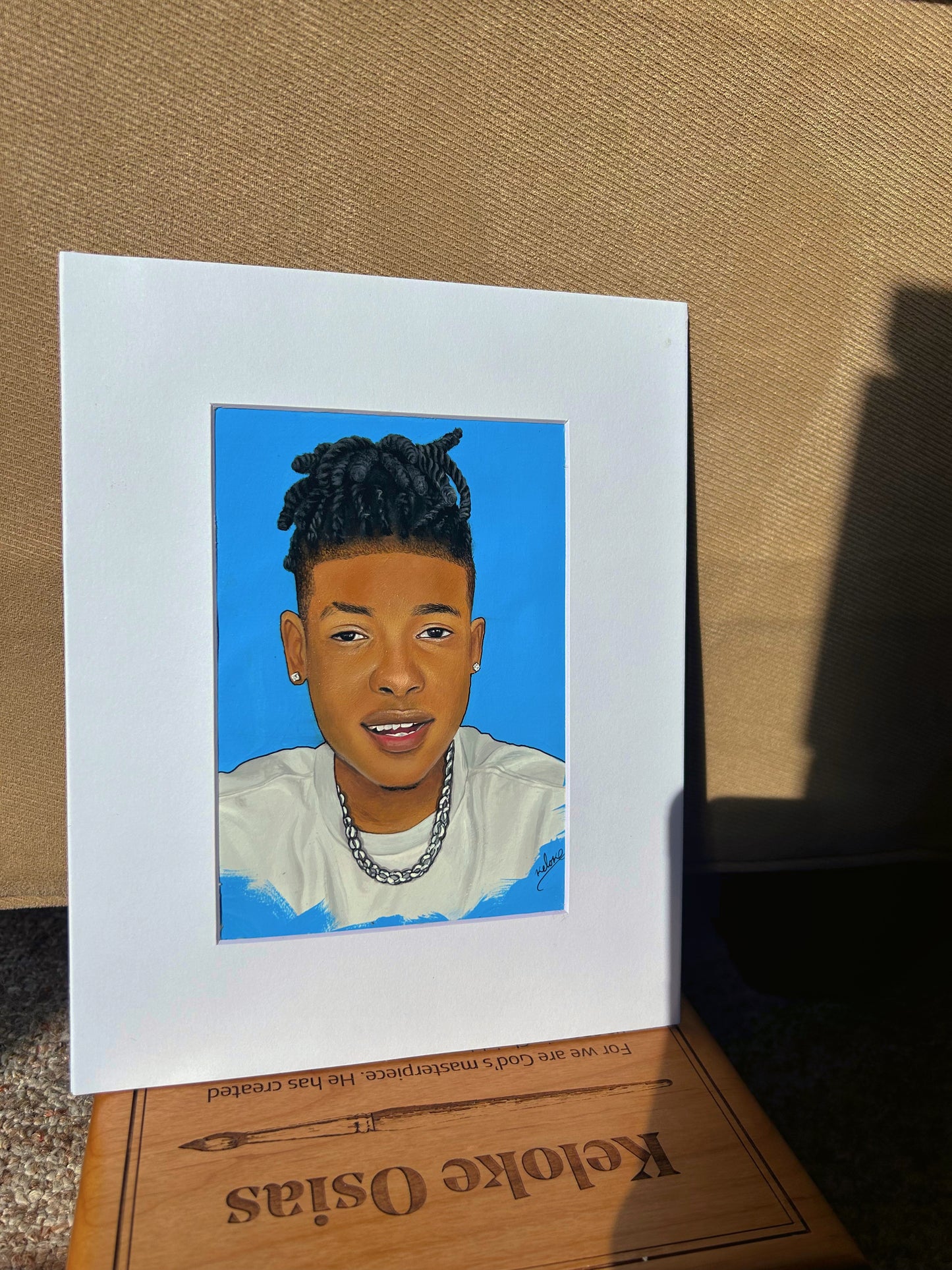 “Pmc the Master” original painting on linen
